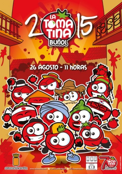 2015年度西班牙番茄大战70周年8月26日开火